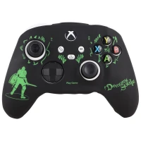 روکش دسته بازی Xbox X/S طرح Demons Souls زمینه مشکی سبز