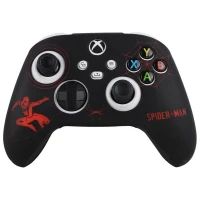 روکش دسته بازی Xbox X/S طرح Spider-Man زمینه مشکی قرمز