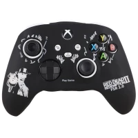 روکش دسته بازی Xbox X/S طرح Red Dead Redemption 2 زمینه مشکی سفید