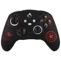 روکش دسته بازی Xbox X/S طرح Spider Man زمینه مشکی قرمز
