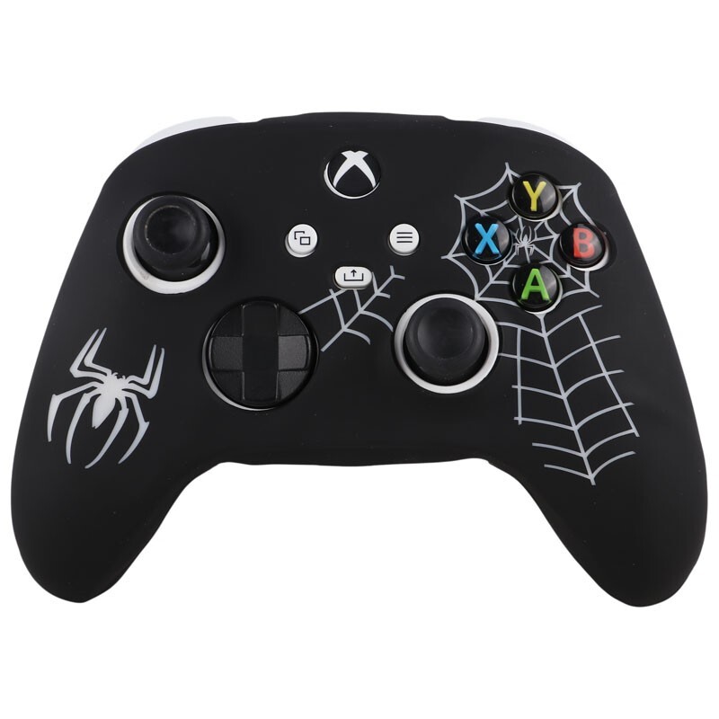 روکش دسته بازی Xbox X/S طرح Spider Man زمینه مشکی سفید