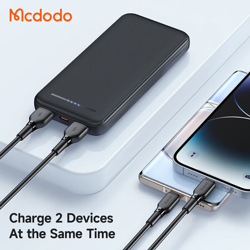 پاور بانک مک دودو MC-463 10W ظرفیت 10000 میلی آمپر ساعت