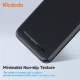 پاور بانک مک دودو MC-463 10W ظرفیت 10000 میلی آمپر ساعت