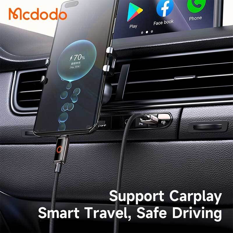 کابل تایپ سی فست شارژ Mcdodo CA-665 6A 1.2m