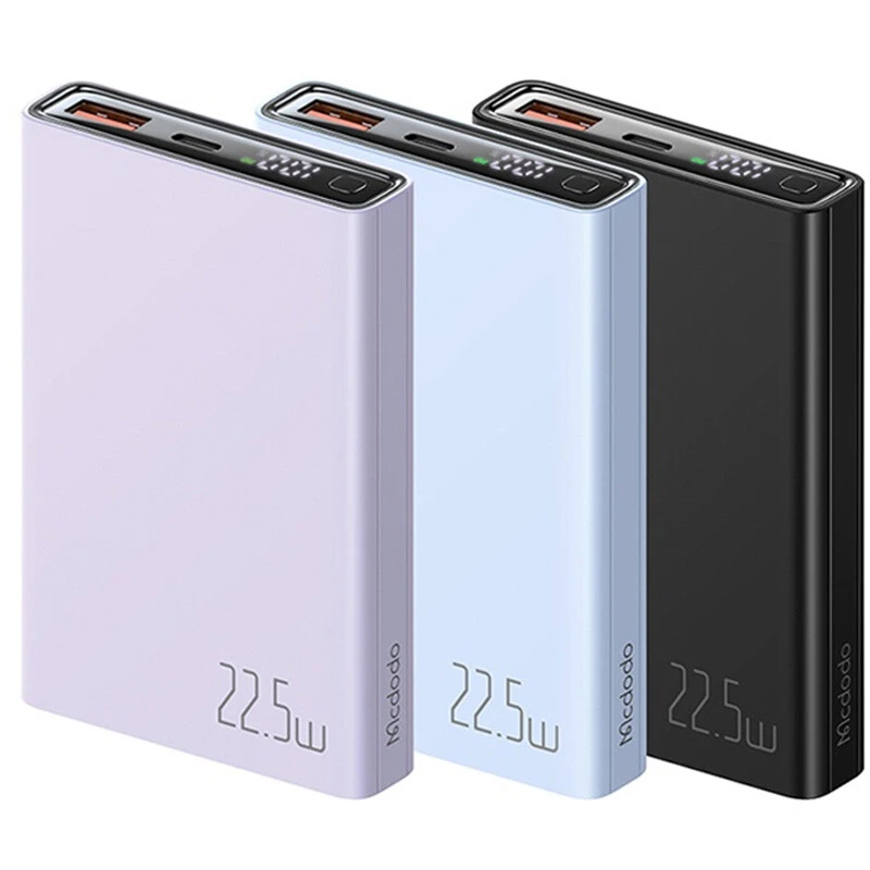 پاور بانک فست شارژ مک دودو MC-294 PD QC3.0 20W ظرفیت 10000 میلی آمپر ساعت