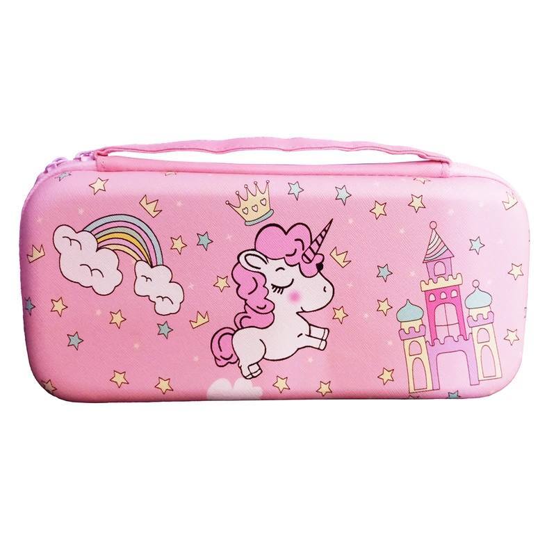 کیف کنسول بازی Bonaever Pink Unicorn Nintendo Switch OLED