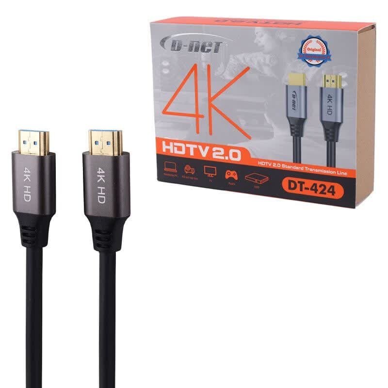 کابل HDMI 4K دی نت DT-424 طول 5 متر