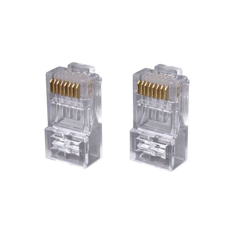 سوکت شبکه EPG RJ45 Cat6 UTP SFTP بسته 100 عددی