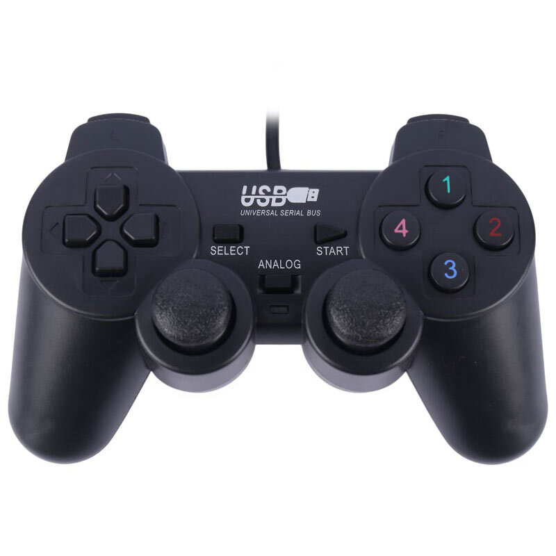 دسته بازی دوبل شوکدار اکسون USB-208B کد 1