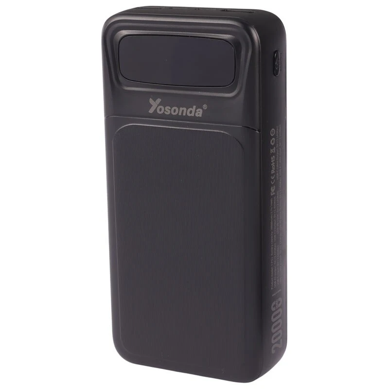 پاور بانک فست شارژ یوسوندا Y-P52 12W ظرفیت 20000 میلی آمپر ساعت