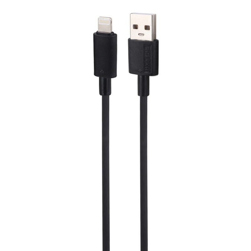 کابل لایتنینگ فست شارژ 2.4 آمپر ارلدام EC-176i طول 1 متر