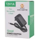 آداپتور برق Mdianoor JK-0610 12V 1A فیش ریز
