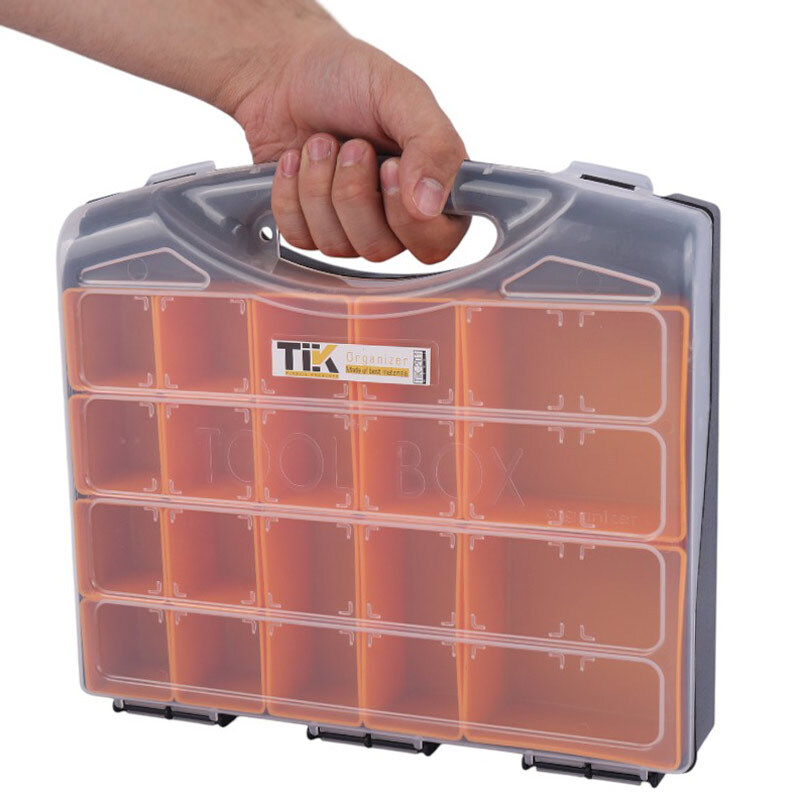 جعبه ابزار ارگانایزر تیک TIK-201 قفل پلاستیکی
