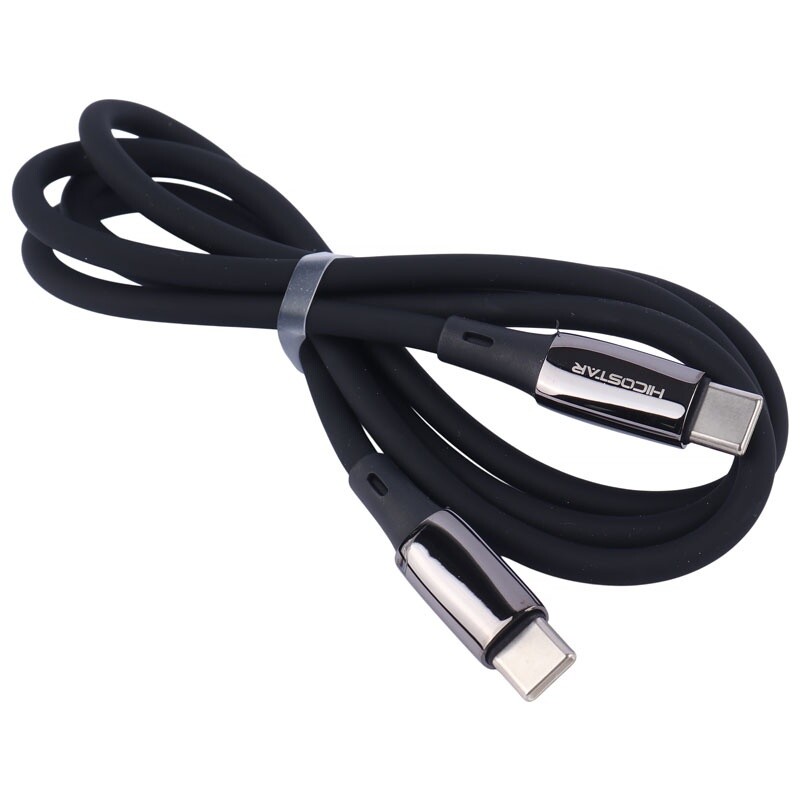 کابل تبدیل فست شارژ Hicostar HS-105C-C Type-C To Type-C PD 60W 1m