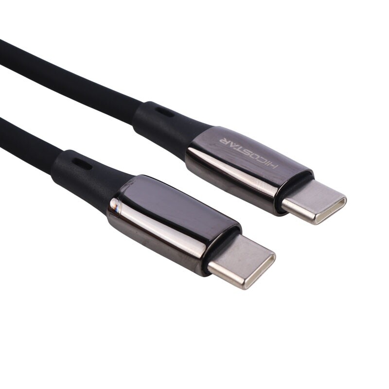 کابل تبدیل فست شارژ Hicostar HS-105C-C Type-C To Type-C PD 60W 1m