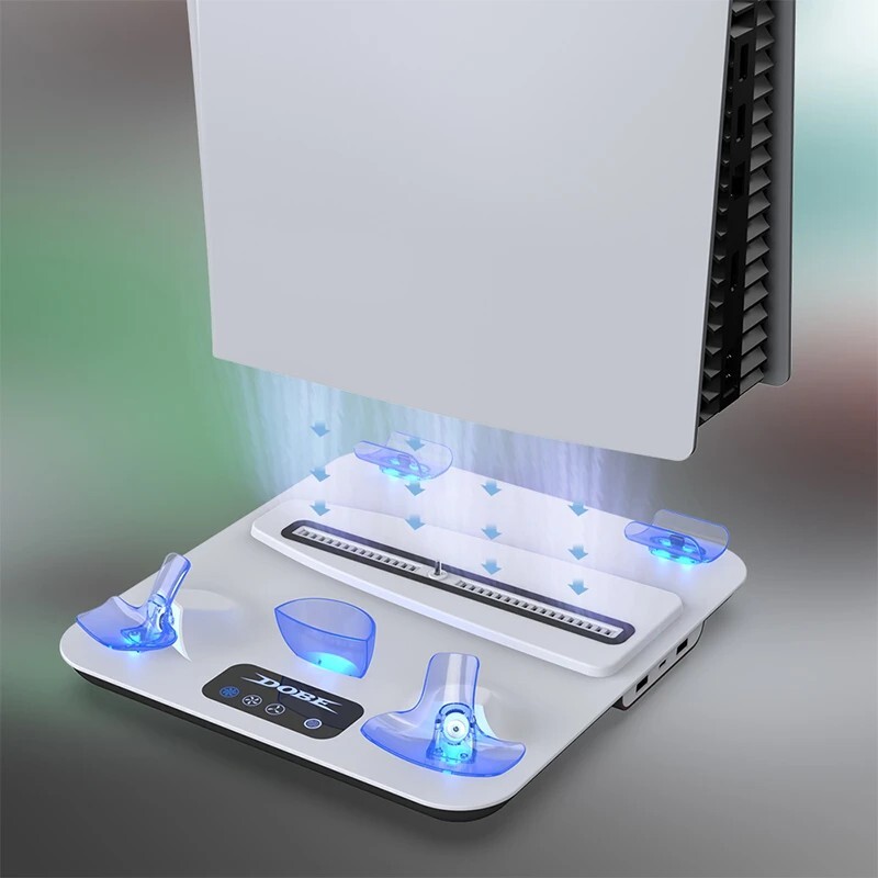 خنک کننده و شارژر دسته PS5/PS5 Slim دابی TP5-3550