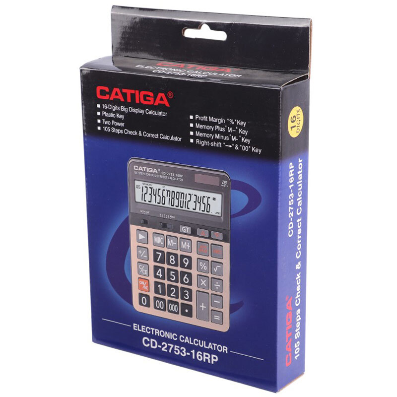 ماشین حساب کاتیگا Catiga CD-2753-16RP