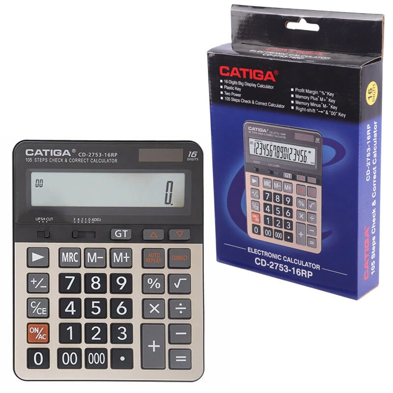 ماشین حساب کاتیگا Catiga CD-2753-16RP