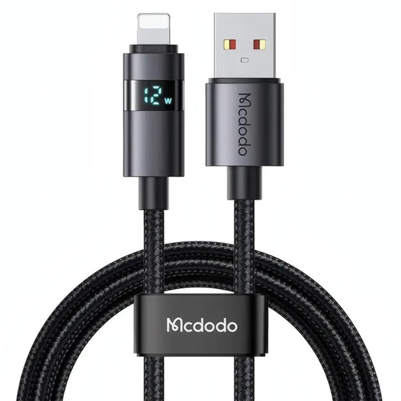 کابل آیفونی فست شارژ Mcdodo CA-649 3A 12W 1.2m