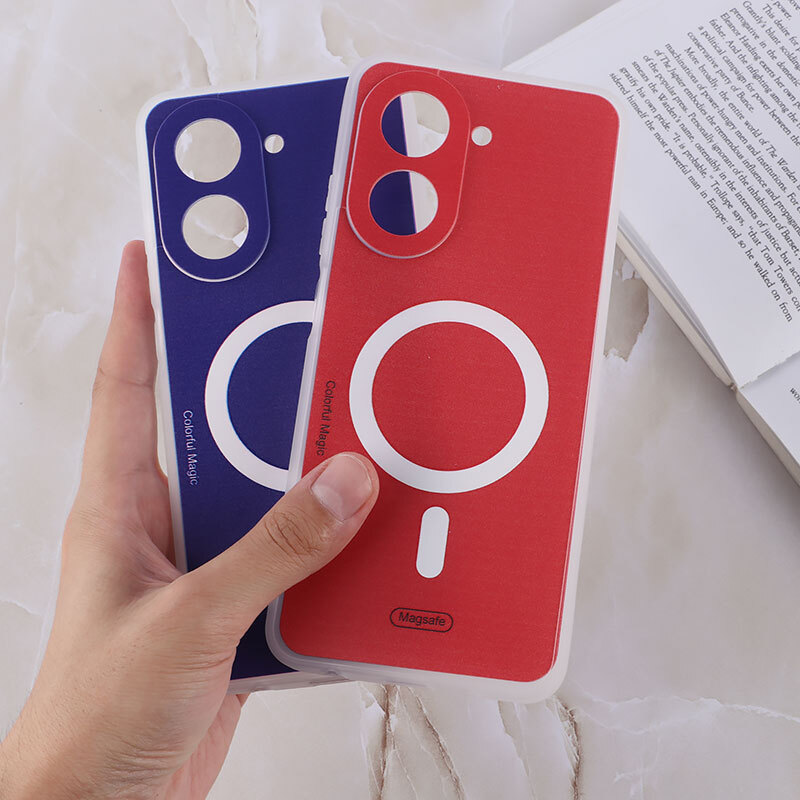 قاب ژله ای Colorful Magic شیائومی Redmi A5 4G طرح مگ سیف محافظ لنزدار