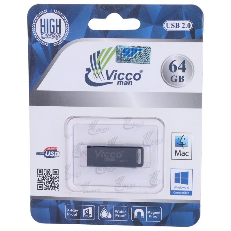فلش 64 گیگ ویکومن Vicco Man VC230