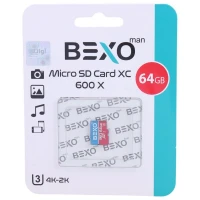 رم میکرو 64 گیگ بکسومن Bexoman 600X U3