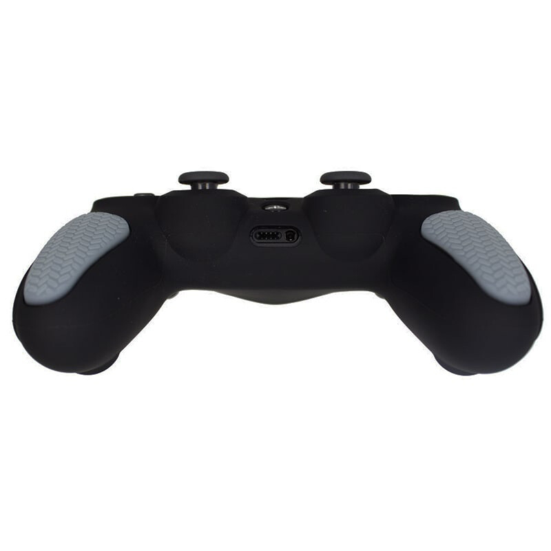 روکش دسته بازی PS4 استوپ دار زمینه مشکی طوسی