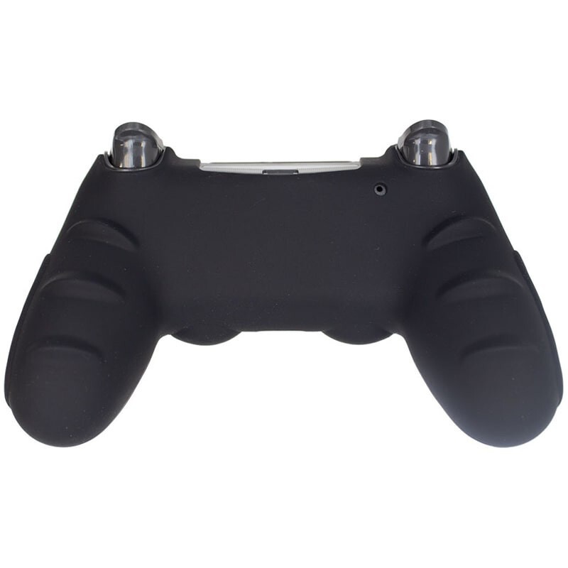روکش دسته بازی PS4 استوپ دار زمینه مشکی قرمز