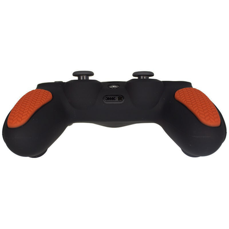 روکش دسته بازی PS4 استوپ دار زمینه مشکی قرمز