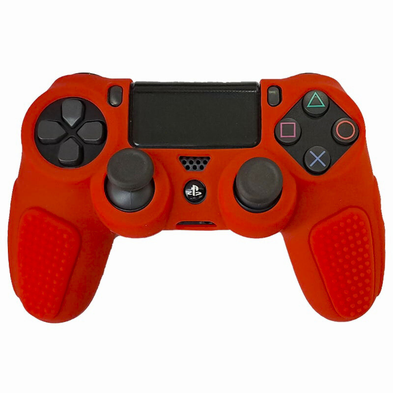 روکش دسته بازی PS4 استوپ دار زمینه قرمز