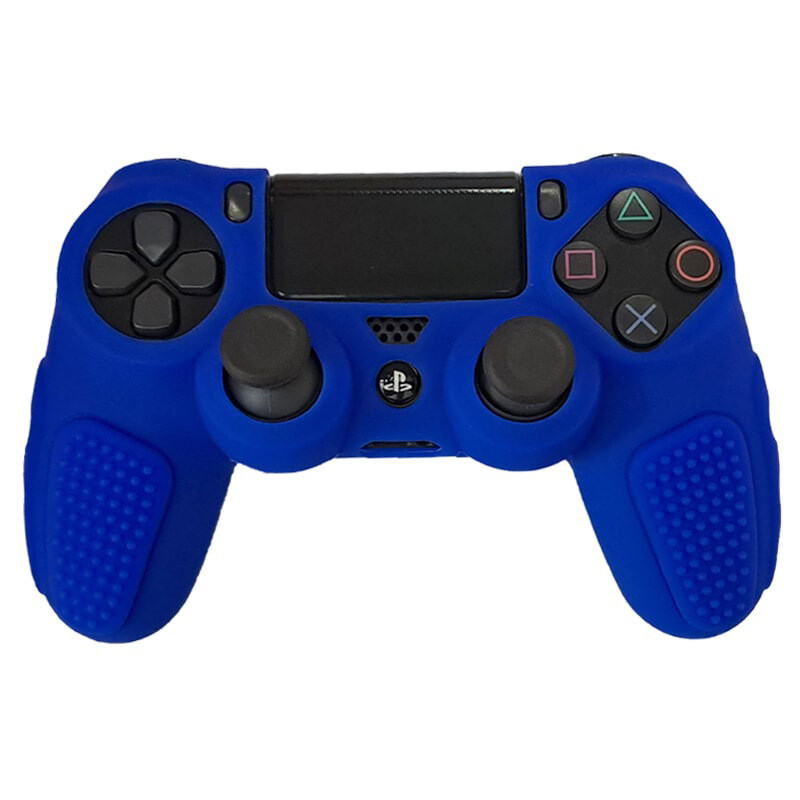روکش دسته بازی PS4 استوپ دار زمینه آبی کاربنی