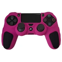 روکش دسته بازی PS4 استوپ دار زمینه صورتی مشکی