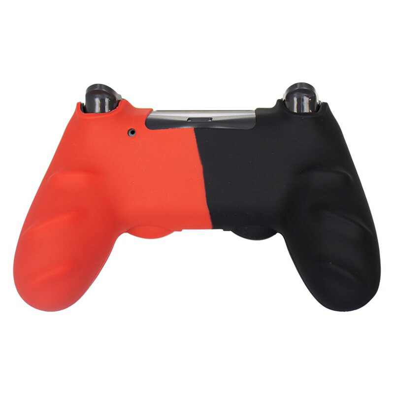 روکش دسته بازی PS4 استوپ دار زمینه مشکی قرمز کد 1