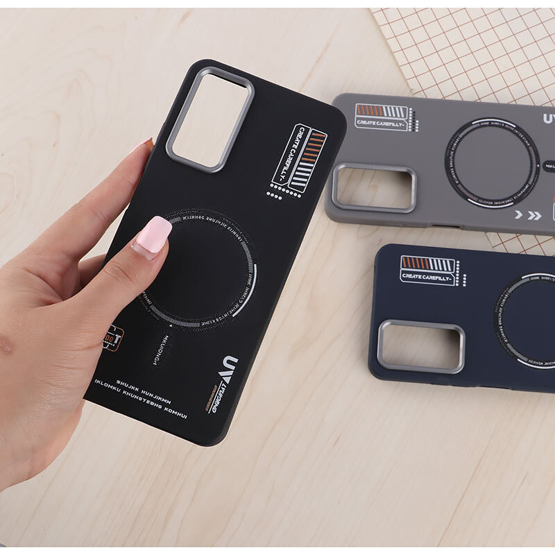 قاب چرمی ژله ای Leather شیائومی Redmi Note 11 Pro / Note 11 Pro Plus 5G (India) طرح مگ سیف