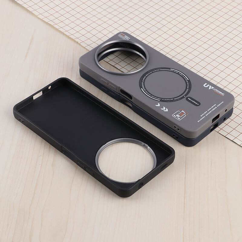 قاب چرمی ژله ای Leather شیائومی Redmi A3 / A3X طرح مگ سیف