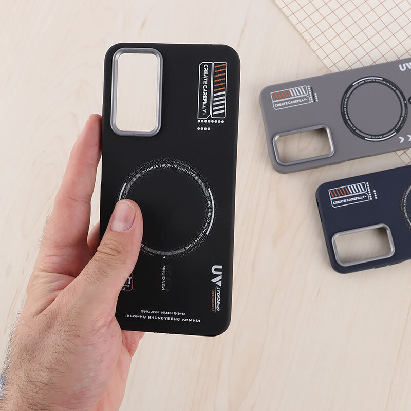 قاب چرمی ژله ای Leather شیائومی Redmi Note 12S طرح مگ سیف