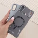 قاب چرمی ژله ای Leather سامسونگ Galaxy A10s طرح مگ سیف
