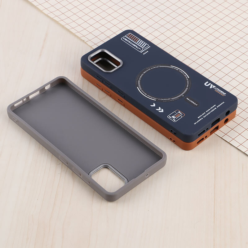 قاب چرمی ژله ای Leather سامسونگ Galaxy A51 4G طرح مگ سیف