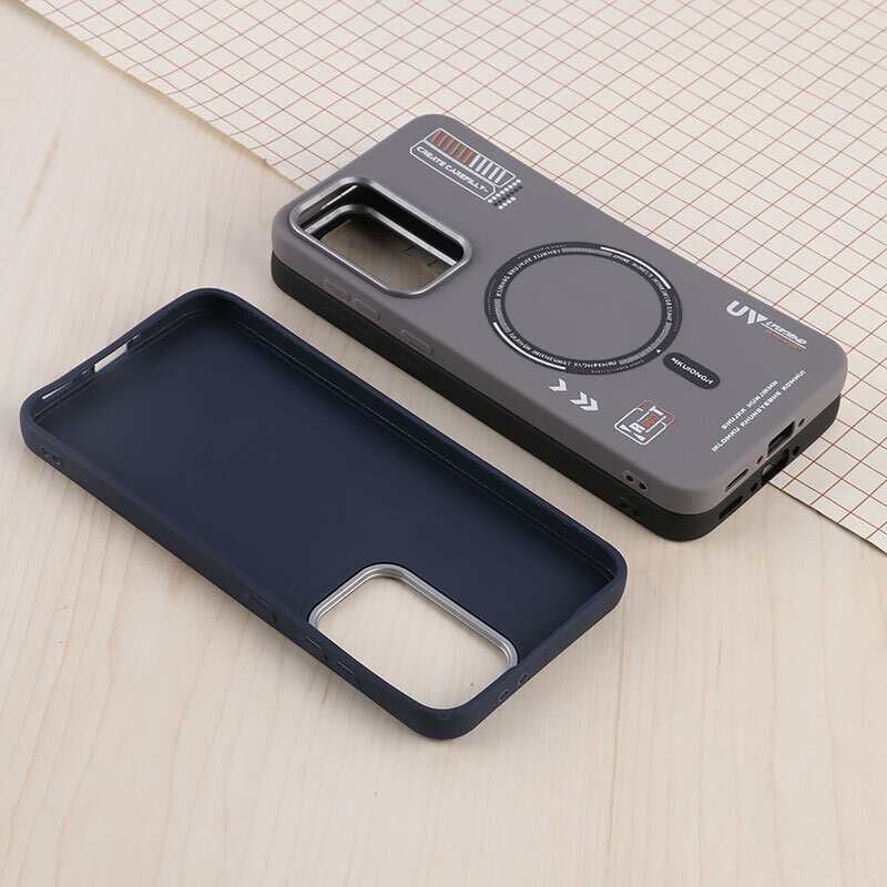 قاب چرمی ژله ای Leather سامسونگ Galaxy A36 طرح مگ سیف
