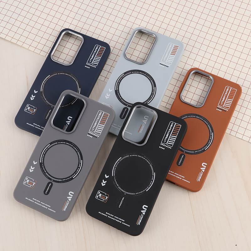 قاب چرمی ژله ای Leather سامسونگ Galaxy A36 طرح مگ سیف
