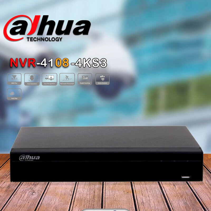 دستگاه NVR داهوا 8 کانال NVR4108-4KS3 8MP