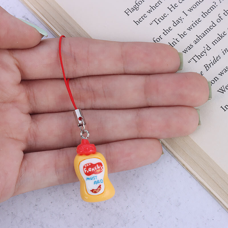 آویز فلش و موبایل طرح خوراکی