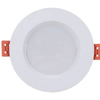 پنل بک لایت توکار گرد 7 وات شاه چراغ روناک