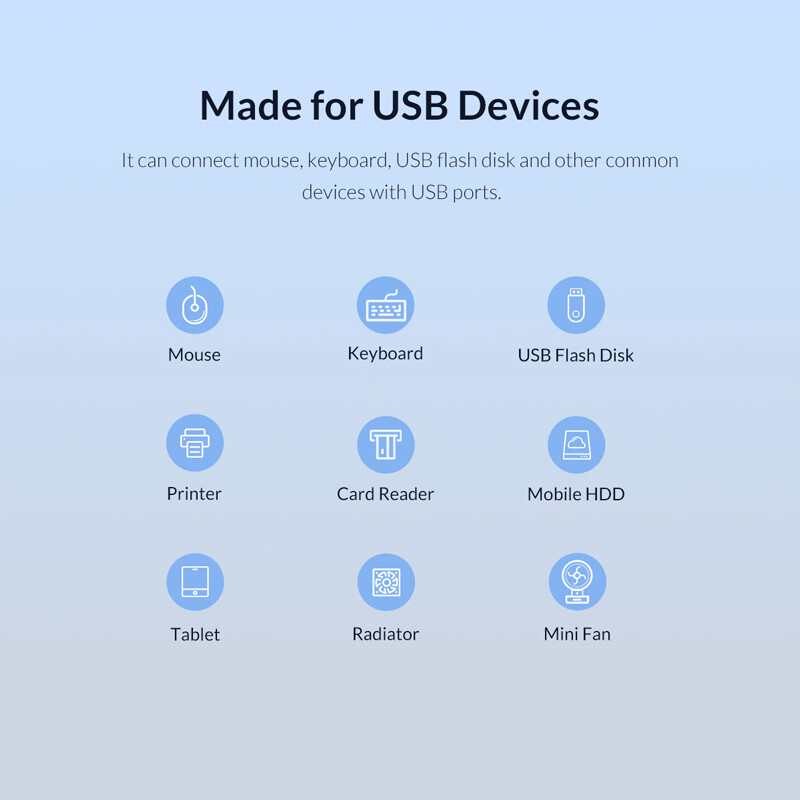 هاب 7 پورت USB3.0 اوریکو BT2U3-7AB
