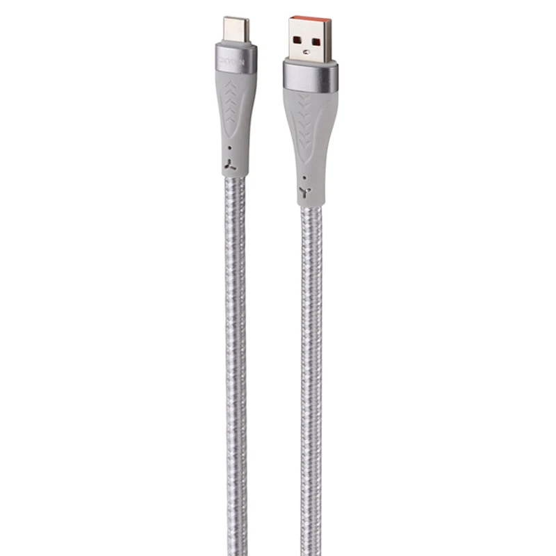 کابل تایپ سی فست شارژ 5 آمپر اکسیژن LX-3 طول 1 متر