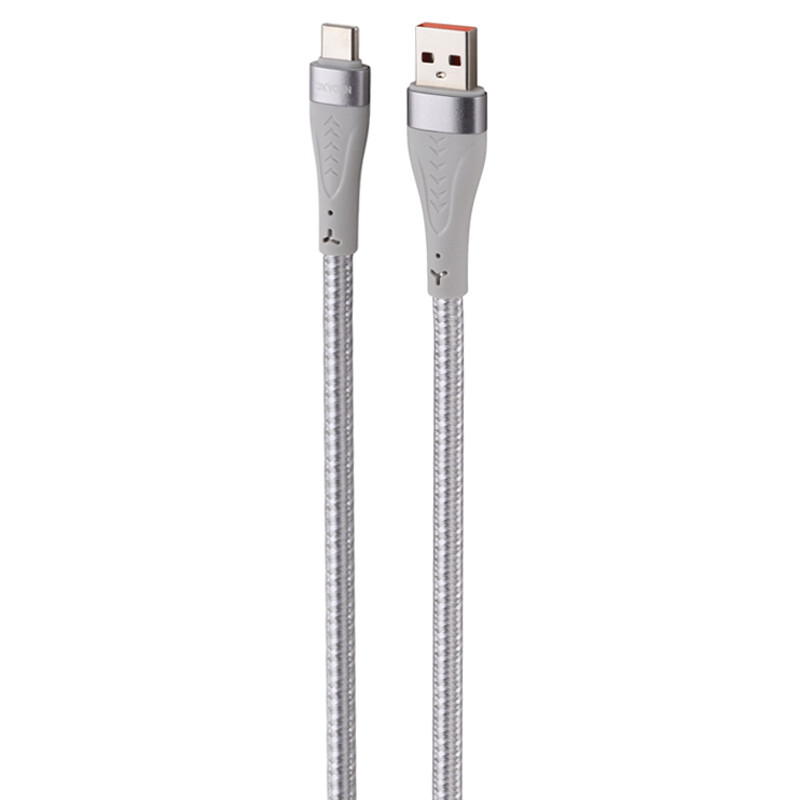 کابل تایپ سی فست شارژ 5 آمپر اکسیژن LX-3 طول 1 متر