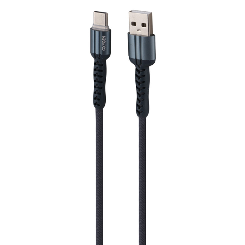 کابل تایپ سی فست شارژ 5 آمپر اکسیژن LX-7 طول 1 متر