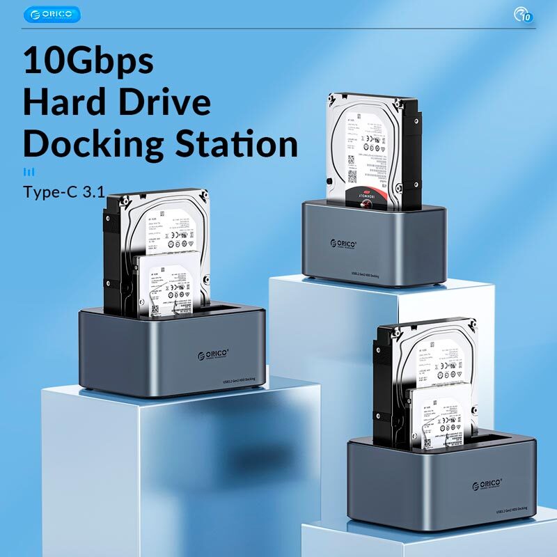 داک هارد 4 سینی اوریکو Orico 6646C3-C USB 3.2