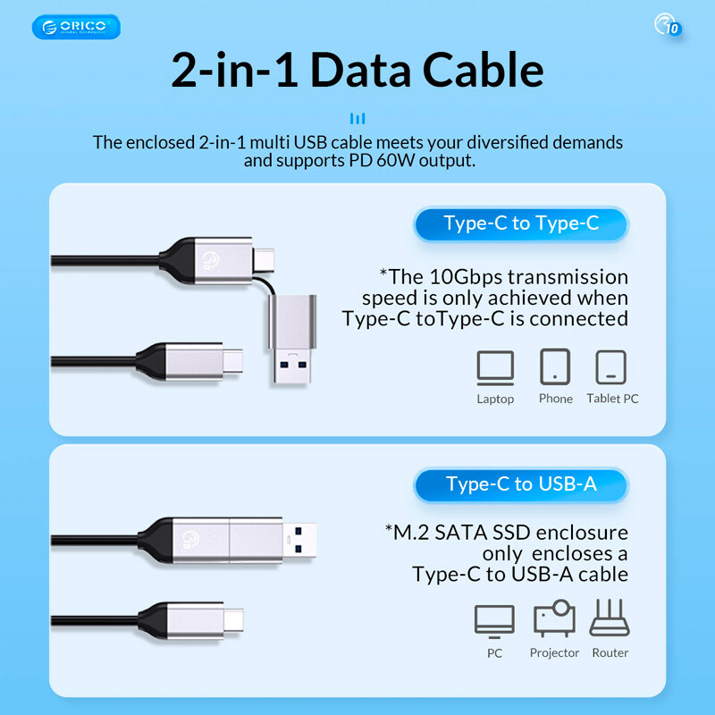 داک هارد 4 سینی اوریکو Orico 6646C3-C USB 3.2