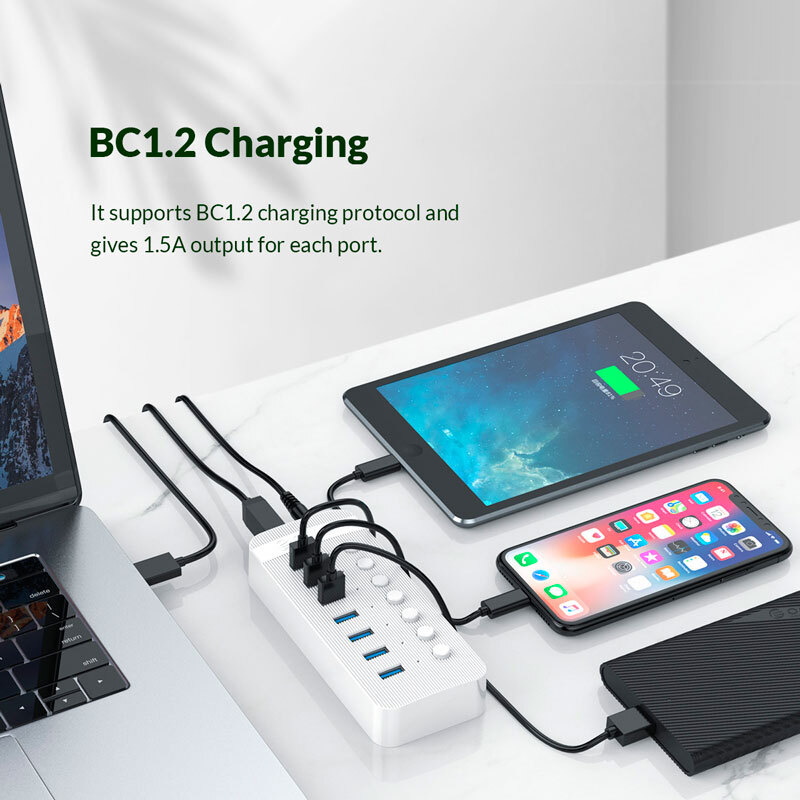 هاب 16 پورت USB 3.0 اوریکو CT2U3-16AB